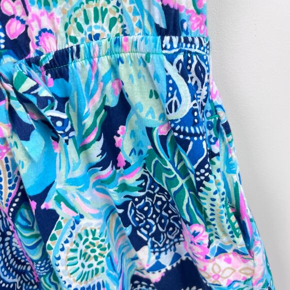 Lilly Pulitzer Girls Stasia Dress Multi Lookin Sharp M 6-7 - Picture 3 of 5